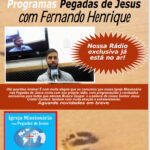 Site da Rádio FM nas Pegadas de Jesus já está no ar!